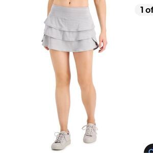 IDEOLOGY SKORT GREY SIZE LARGE NWT